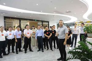 热烈欢迎广东省人大常委会2023年全国人大代表一行莅临华体会(中国)集