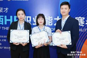 热烈祝贺华体会(中国)集团选手在首届广西HR职业能力大赛取得优异成绩